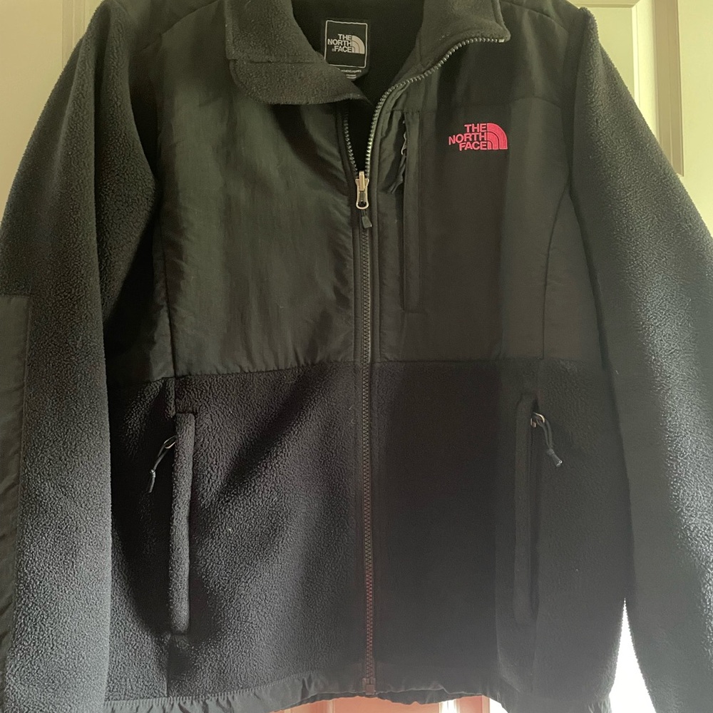 The North Face Denali Breast Cancer Black and Pink Performance Jacket